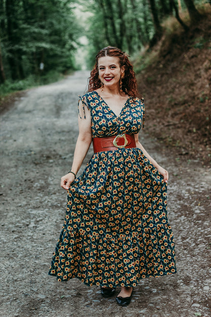 Prairie Sunflower ~ Amorette Dress