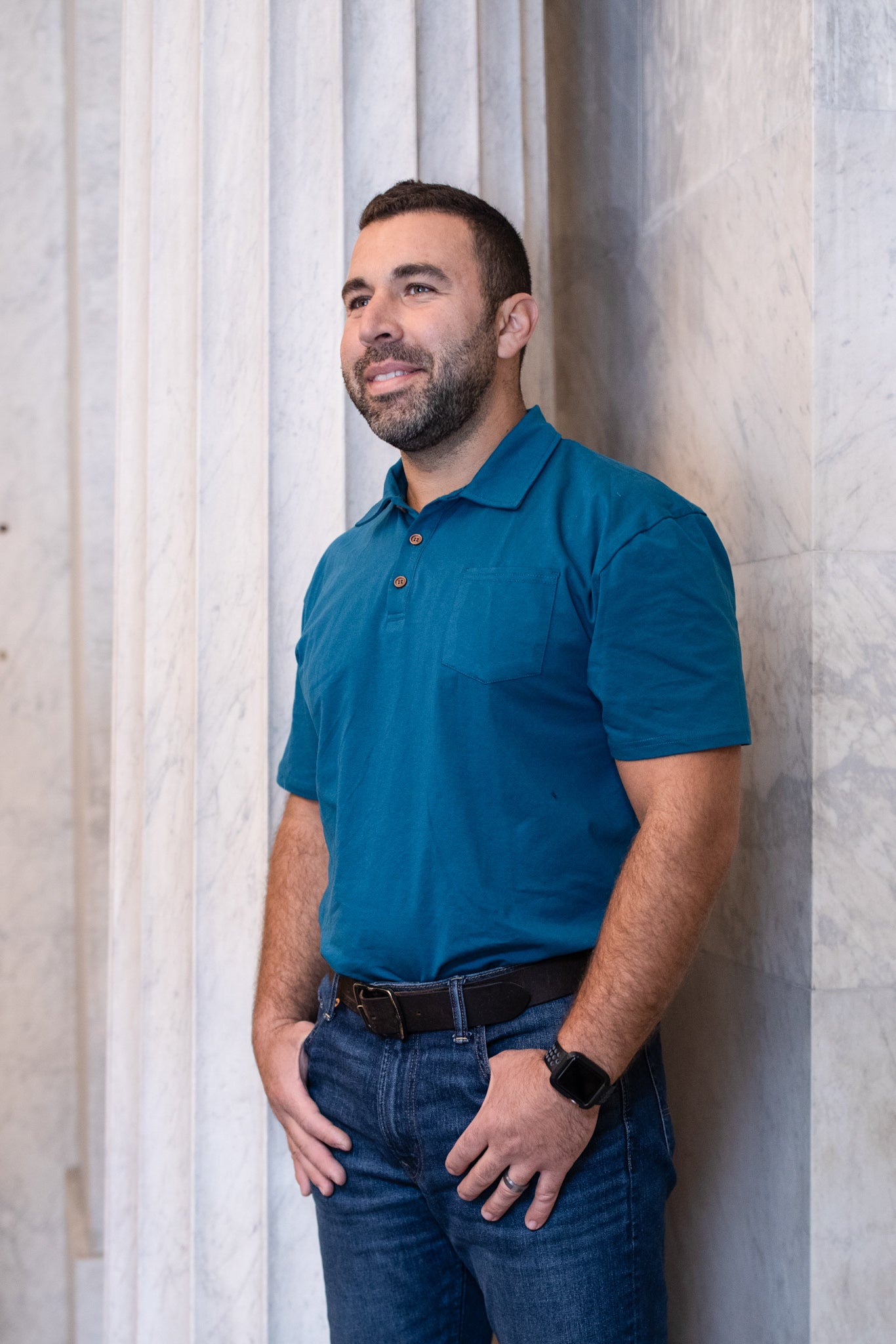 Timeless Teal ~ Men’s Perseverance Polo