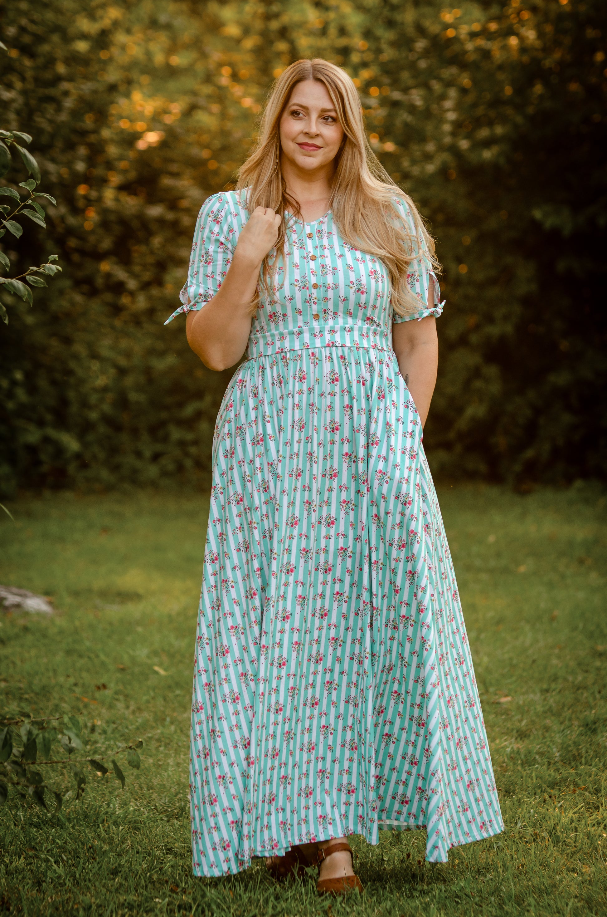 Mint Magnolia ~ Rowena Maxi – Super Cute Dresses