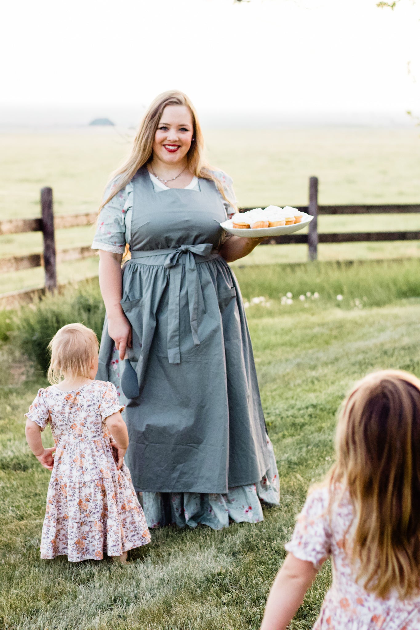 Olivewood ~ Pinafore Apron