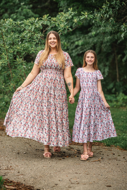 Watercolor Garden ~ Mini Nightingale Dress