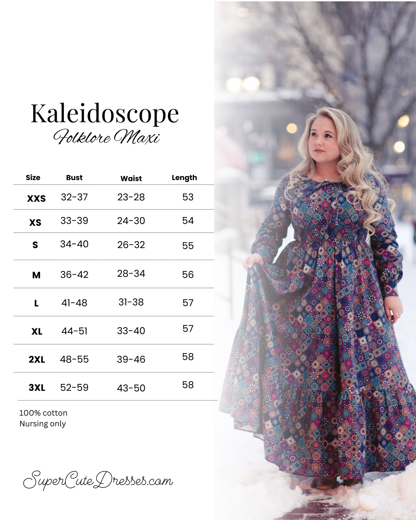Kaleidoscope ~ Folklore Maxi