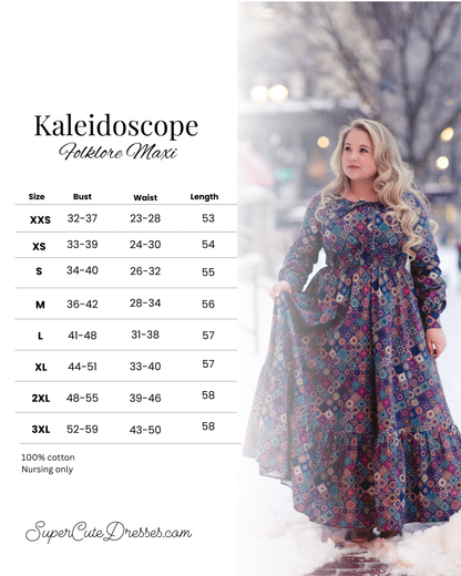 Kaleidoscope ~ Folklore Maxi