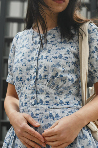 Bluebell Pastures ~ Meadowcourt Dress