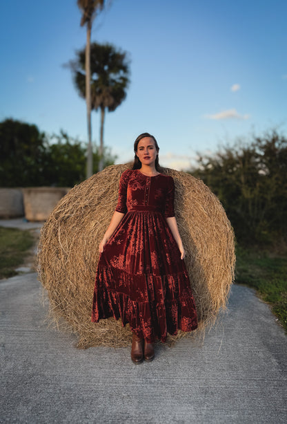 Cinnamon Rose ~ Hinterland Maxi