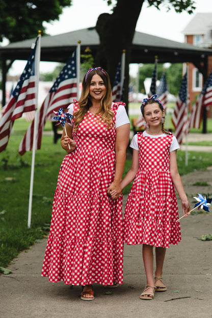 Grenadine Gingham ~ Lenora Dress