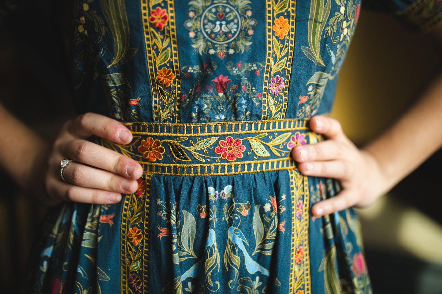 The Blue Reliquary Gown