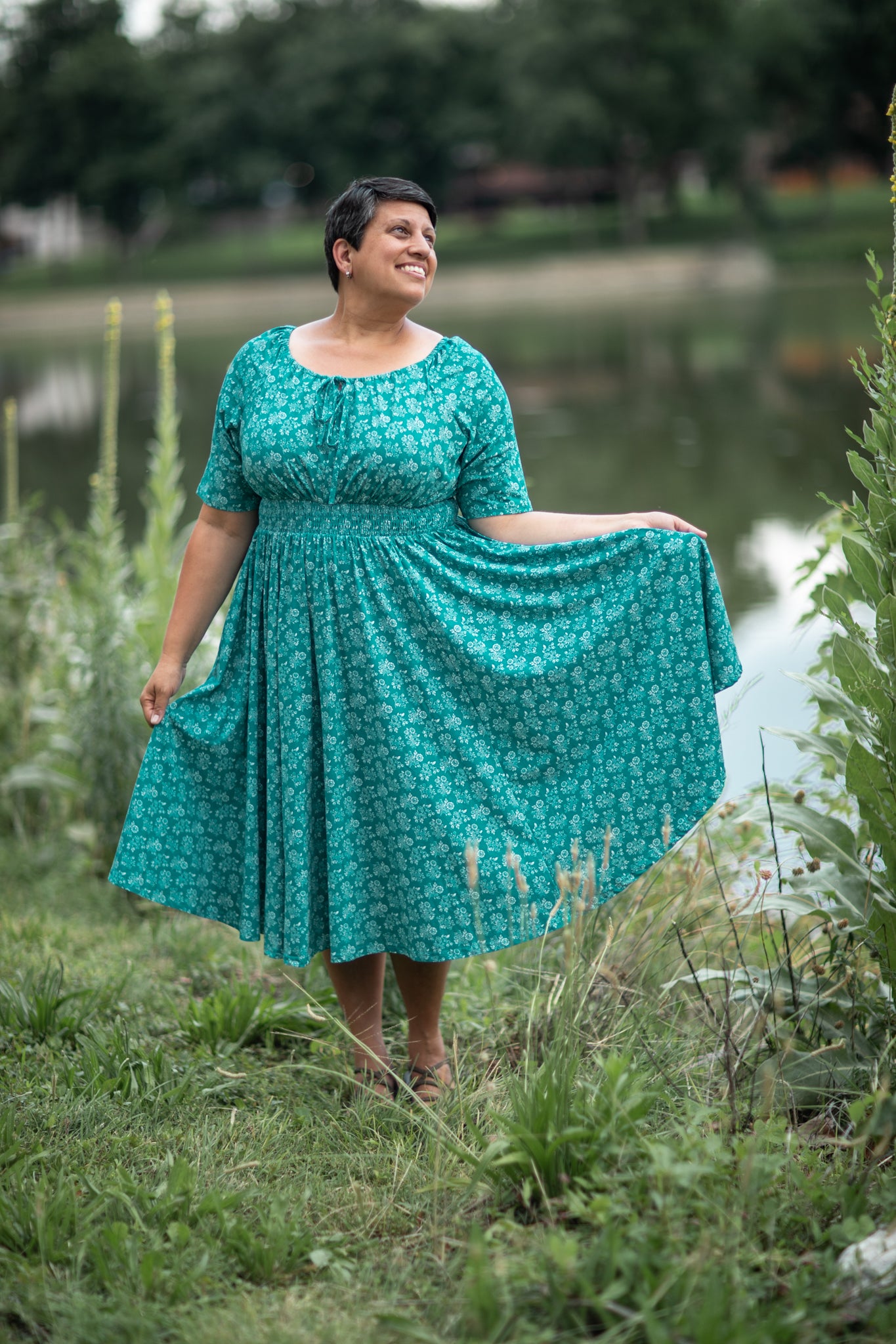Fern River ~ Folklore Dress