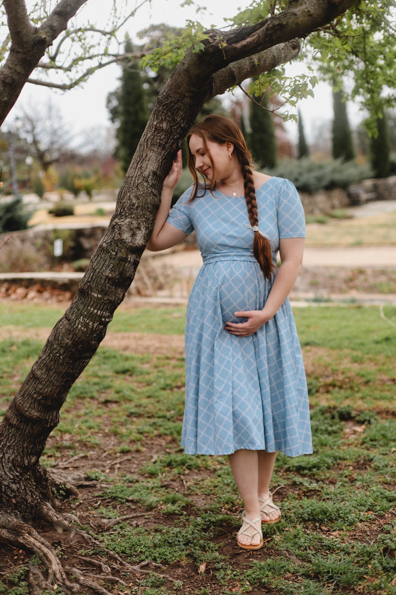 Tranquil Trellis ~ Etta Dress