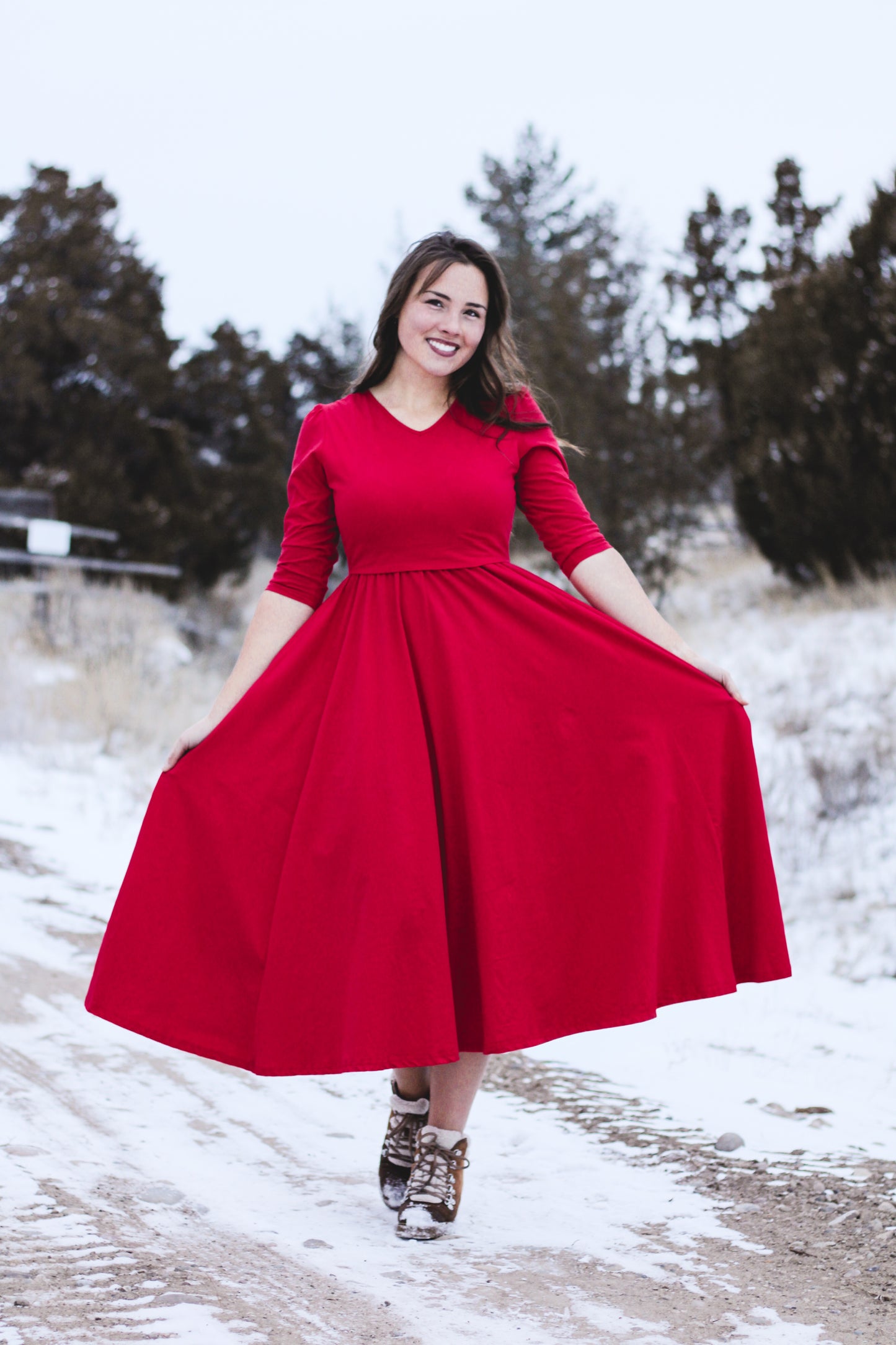 Cardinal ~ Faye Dress