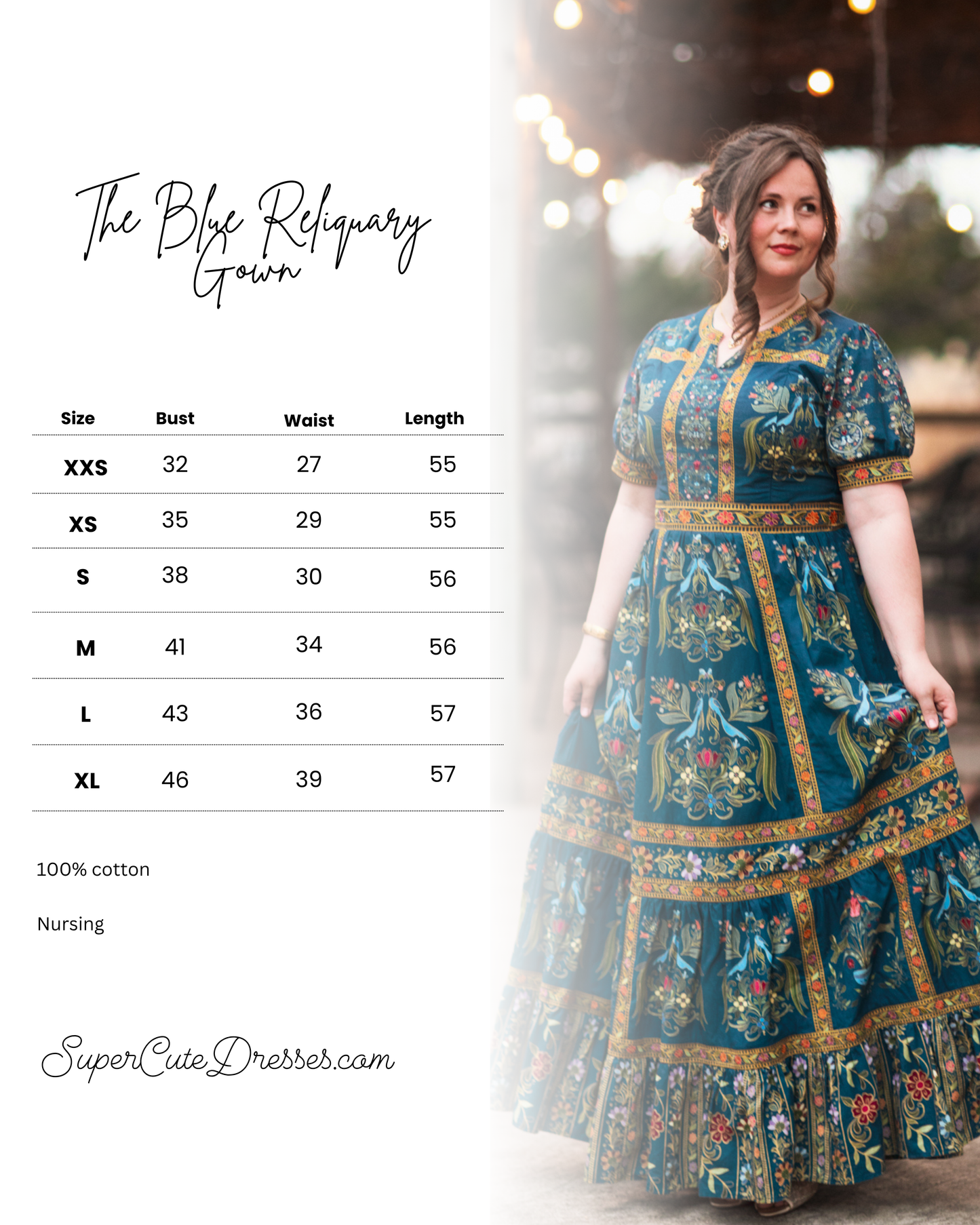 The Blue Reliquary Gown