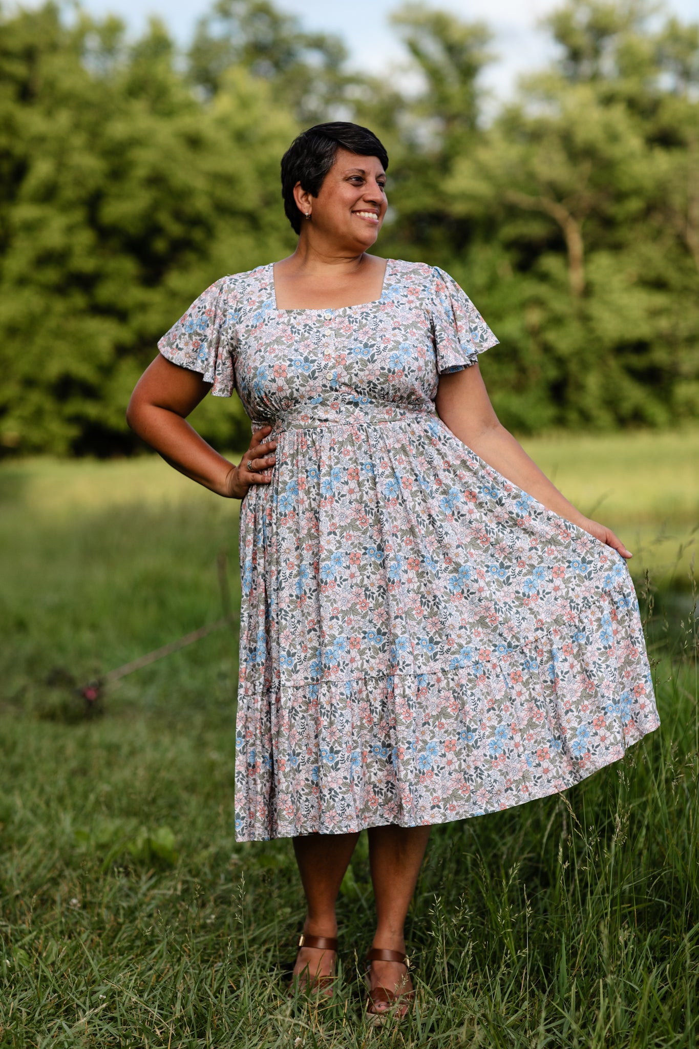 Antique Garden ~ Keepsake Midi