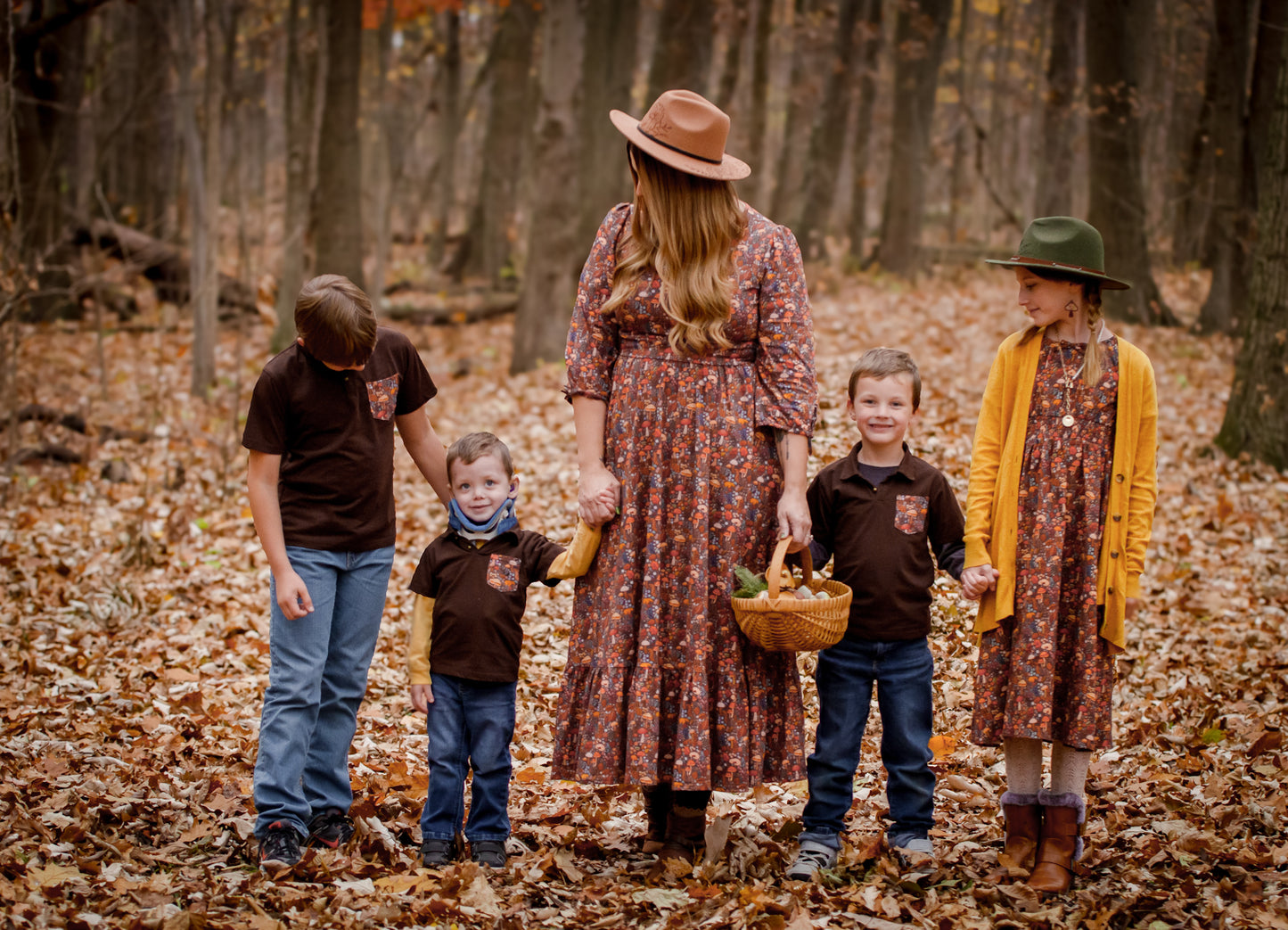 Forest Forage ~ Mini Folklore Dress