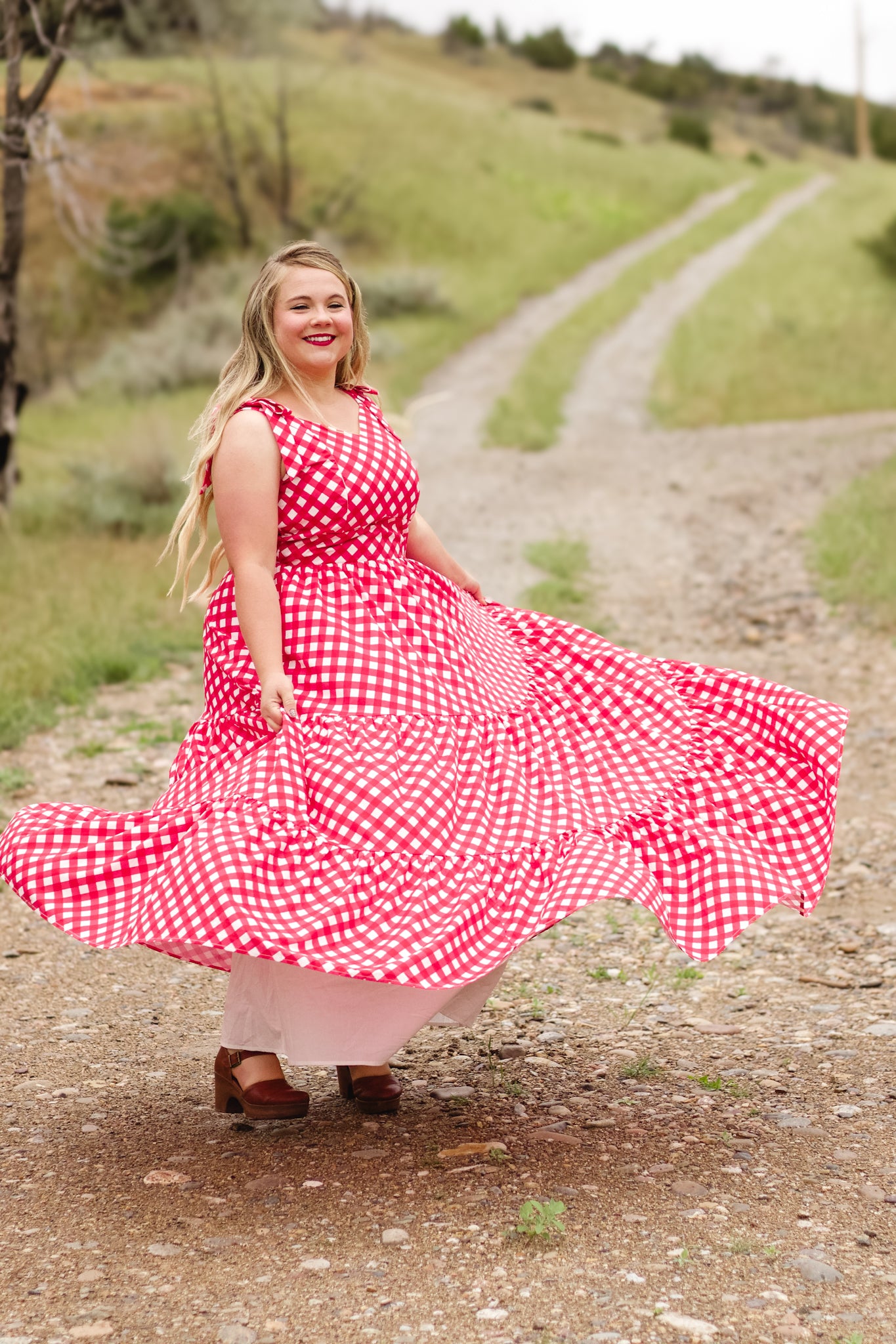 Grenadine Gingham ~ Lenora Dress