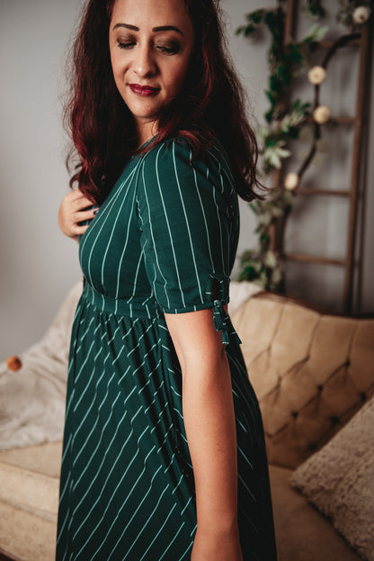 Cedar Stripes ~ Hearthside Maxi