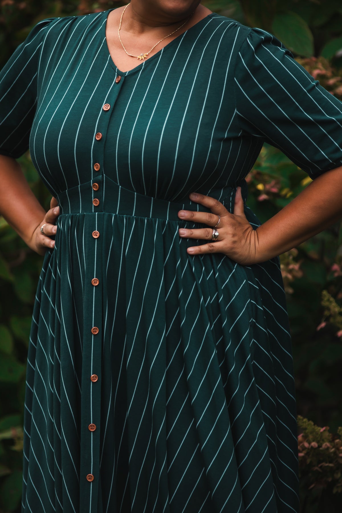 Cedar Stripes ~ Hearthside Maxi