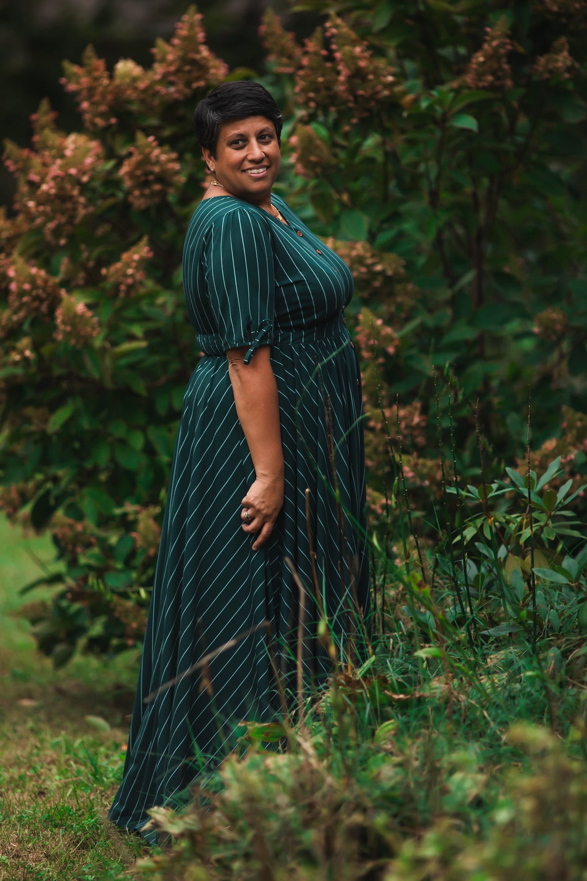 Cedar Stripes ~ Hearthside Maxi