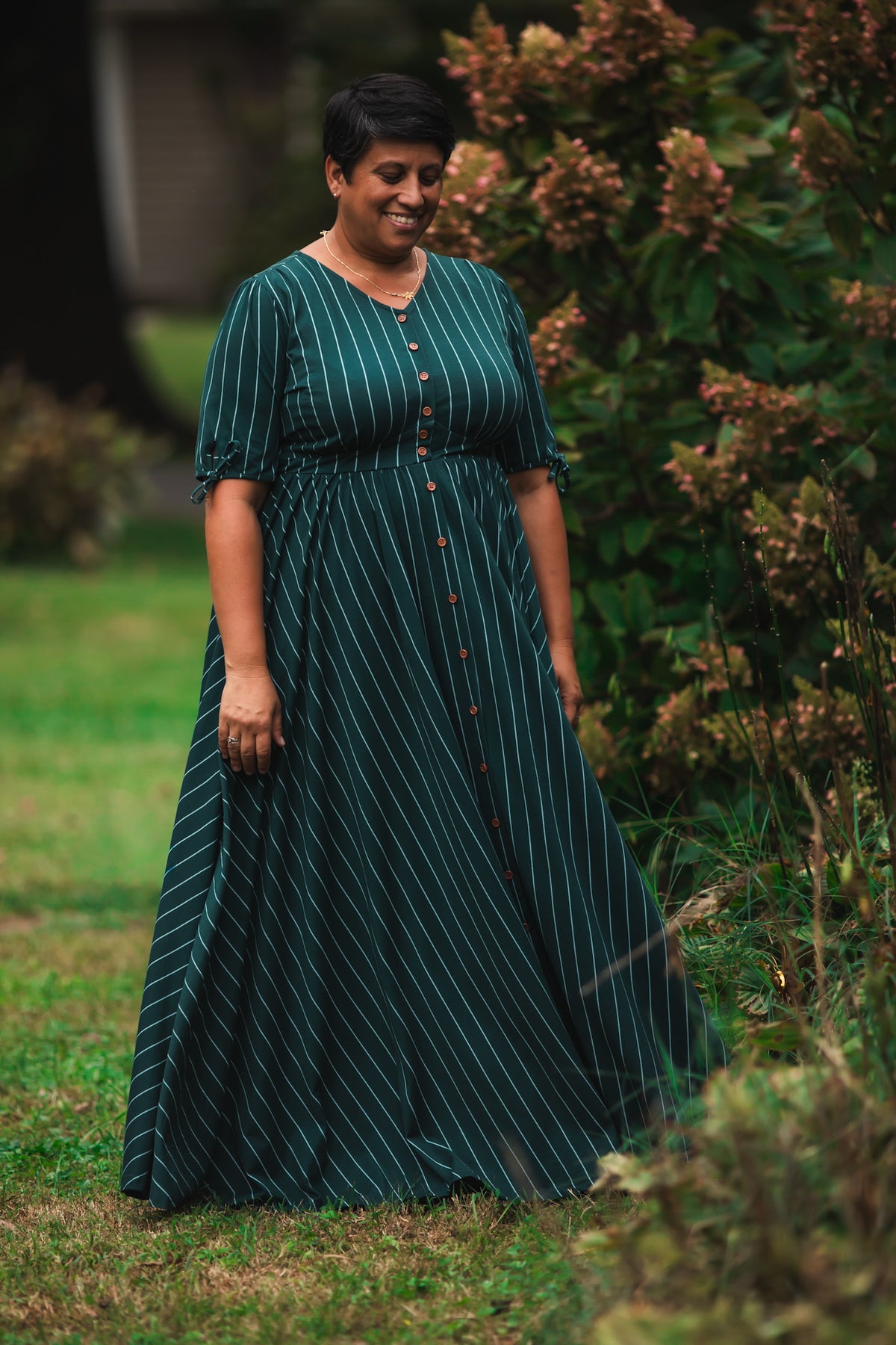 Cedar Stripes ~ Hearthside Maxi