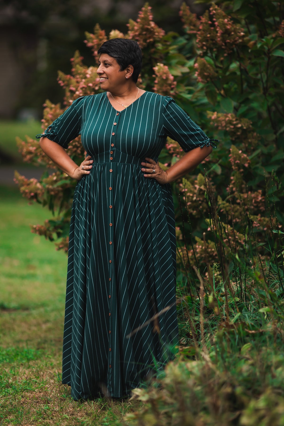 Cedar Stripes ~ Hearthside Maxi