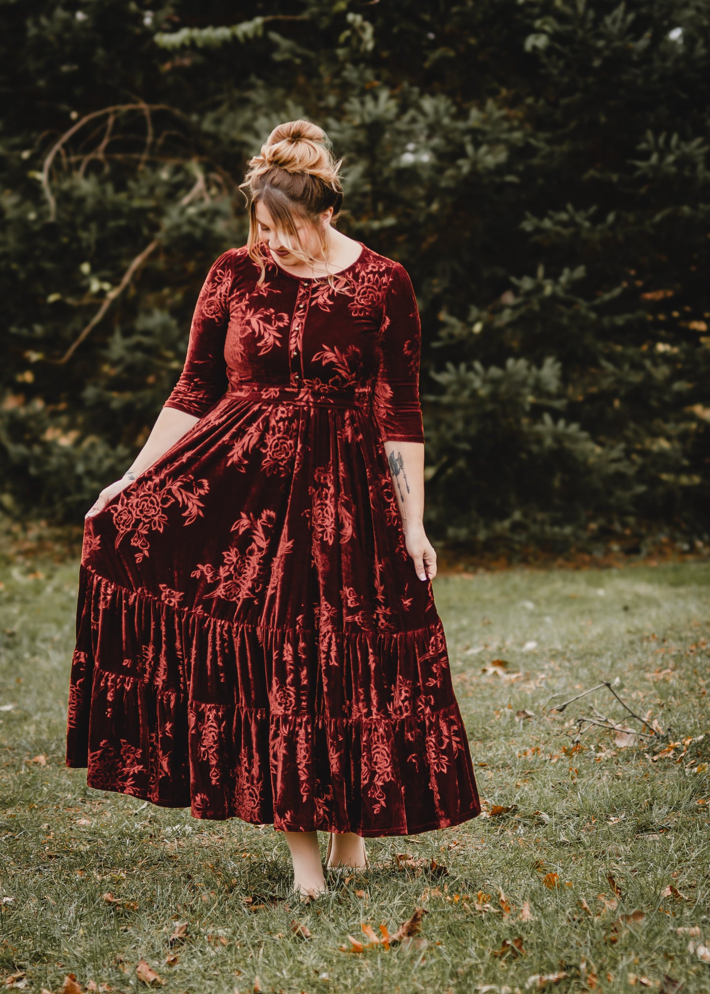 Cinnamon Rose ~ Hinterland Maxi