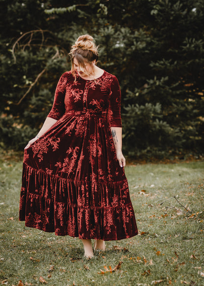 Cinnamon Rose ~ Hinterland Maxi