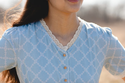 Tranquil Trellis ~ Keepsake Dress