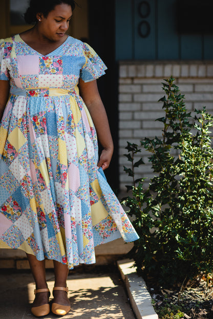 Cottage Calico ~ Lenora Midi