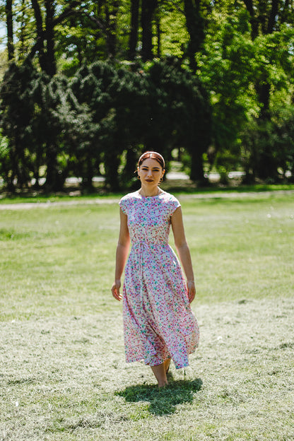 Painted Posies ~ Simplicity Dress