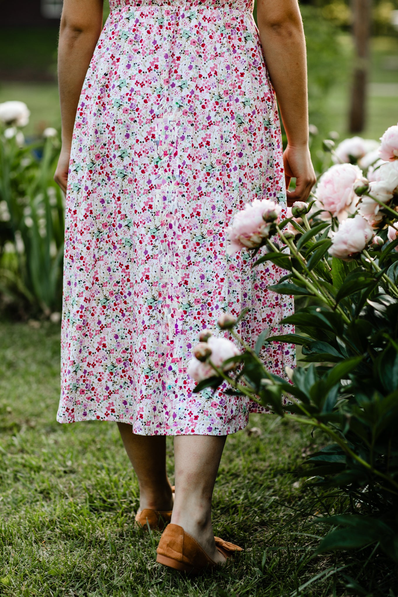 Painted Posies ~ Simplicity Dress