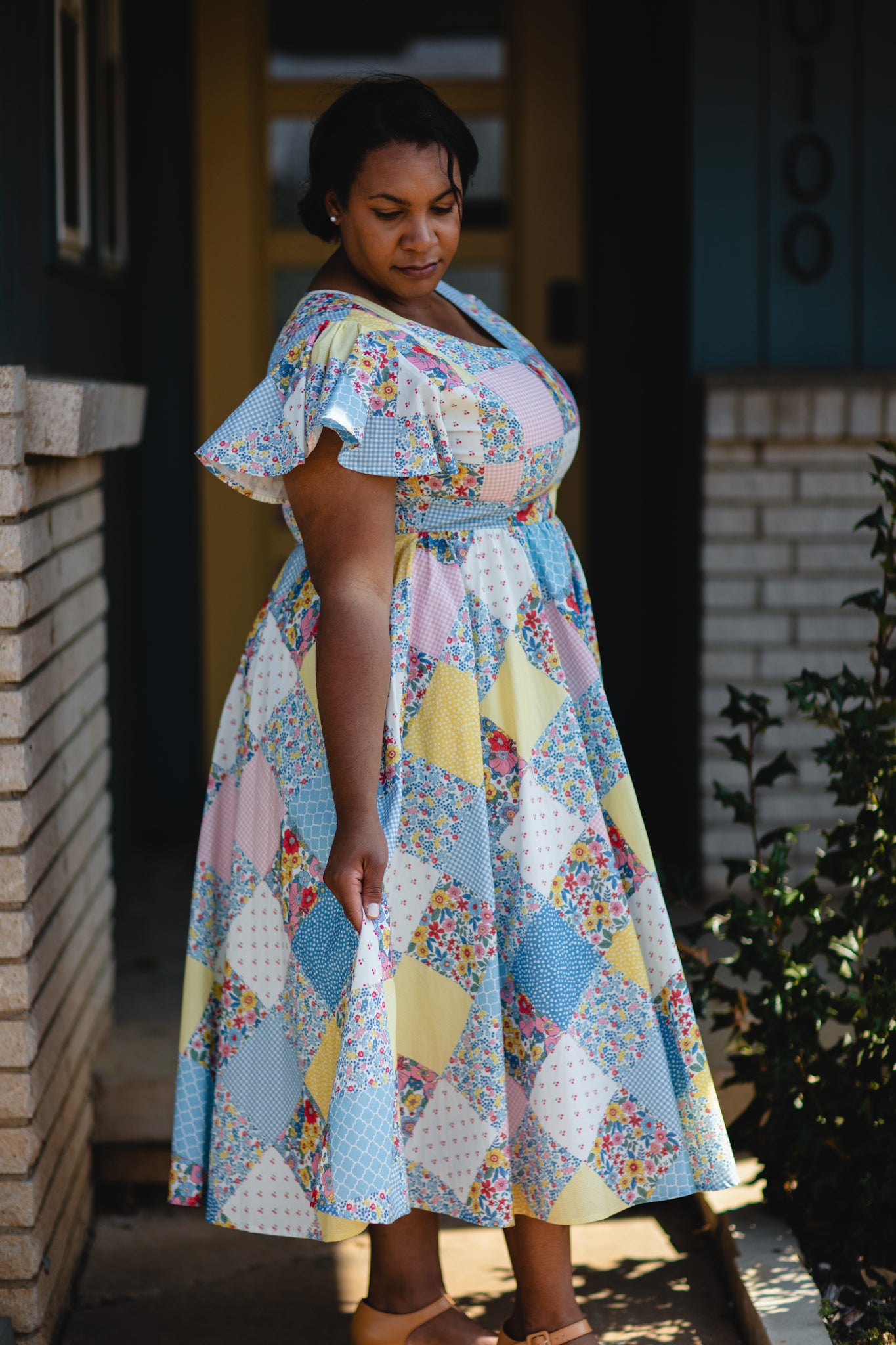 Cottage Calico ~ Lenora Midi
