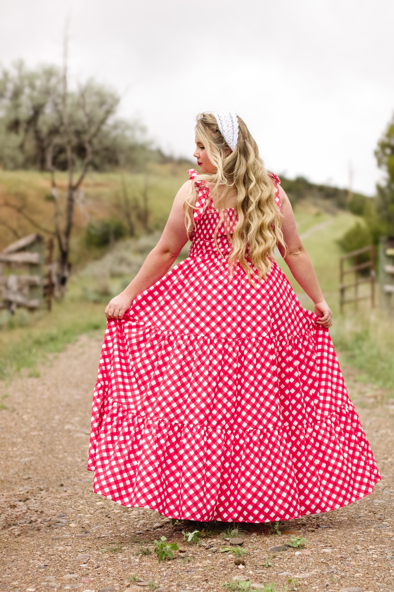 Grenadine Gingham ~ Lenora Dress
