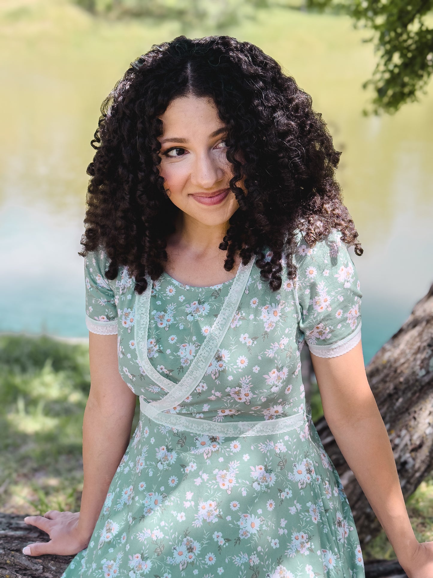 Mint Madelief ~ Daydream Dress