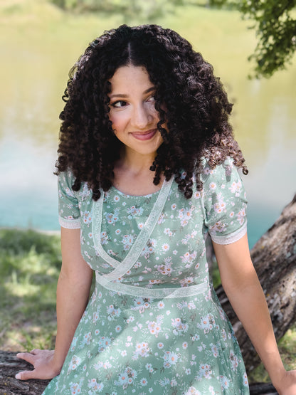 Mint Madelief ~ Daydream Dress