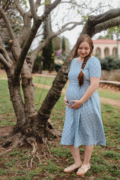 Tranquil Trellis ~ Etta Dress