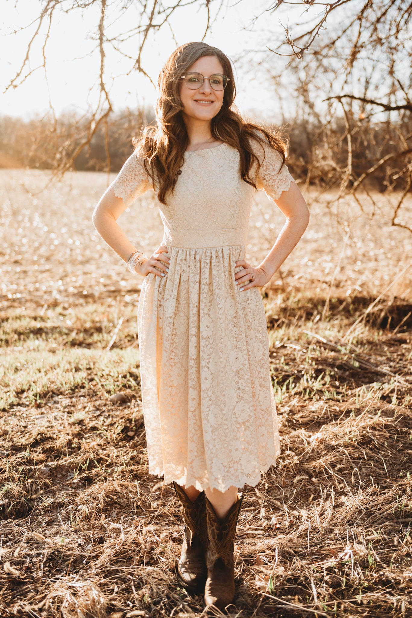 Alabaster ~ Everine Dress