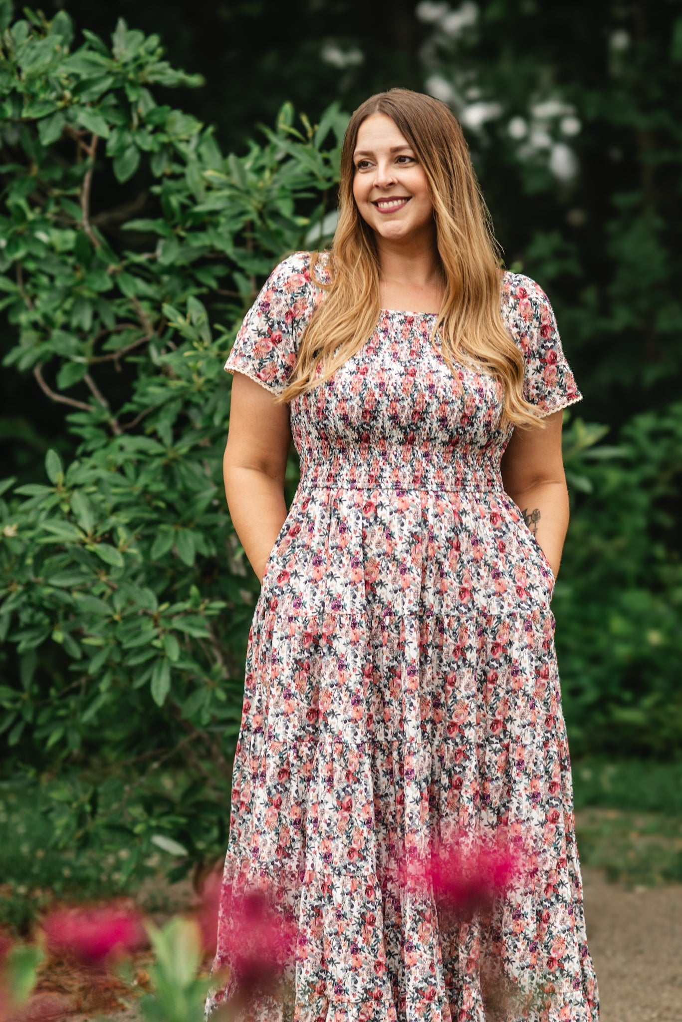Watercolor Garden ~ Nightingale Dress