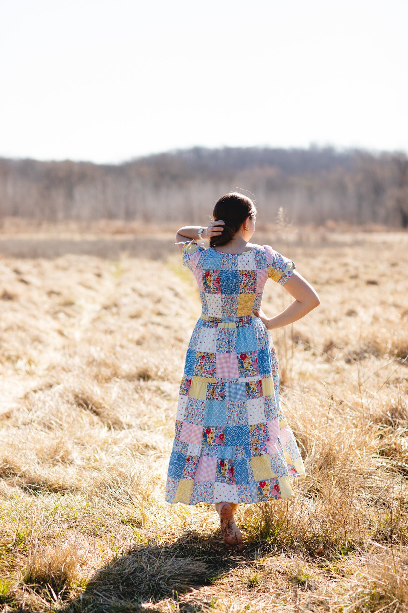 Cottage Calico ~ Mini Nightingale Dress