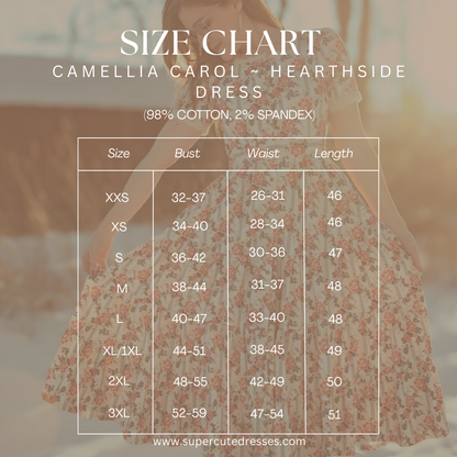 Camellia Carol ~ Hearthside Dress