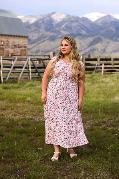 Painted Posies ~ Simplicity Dress