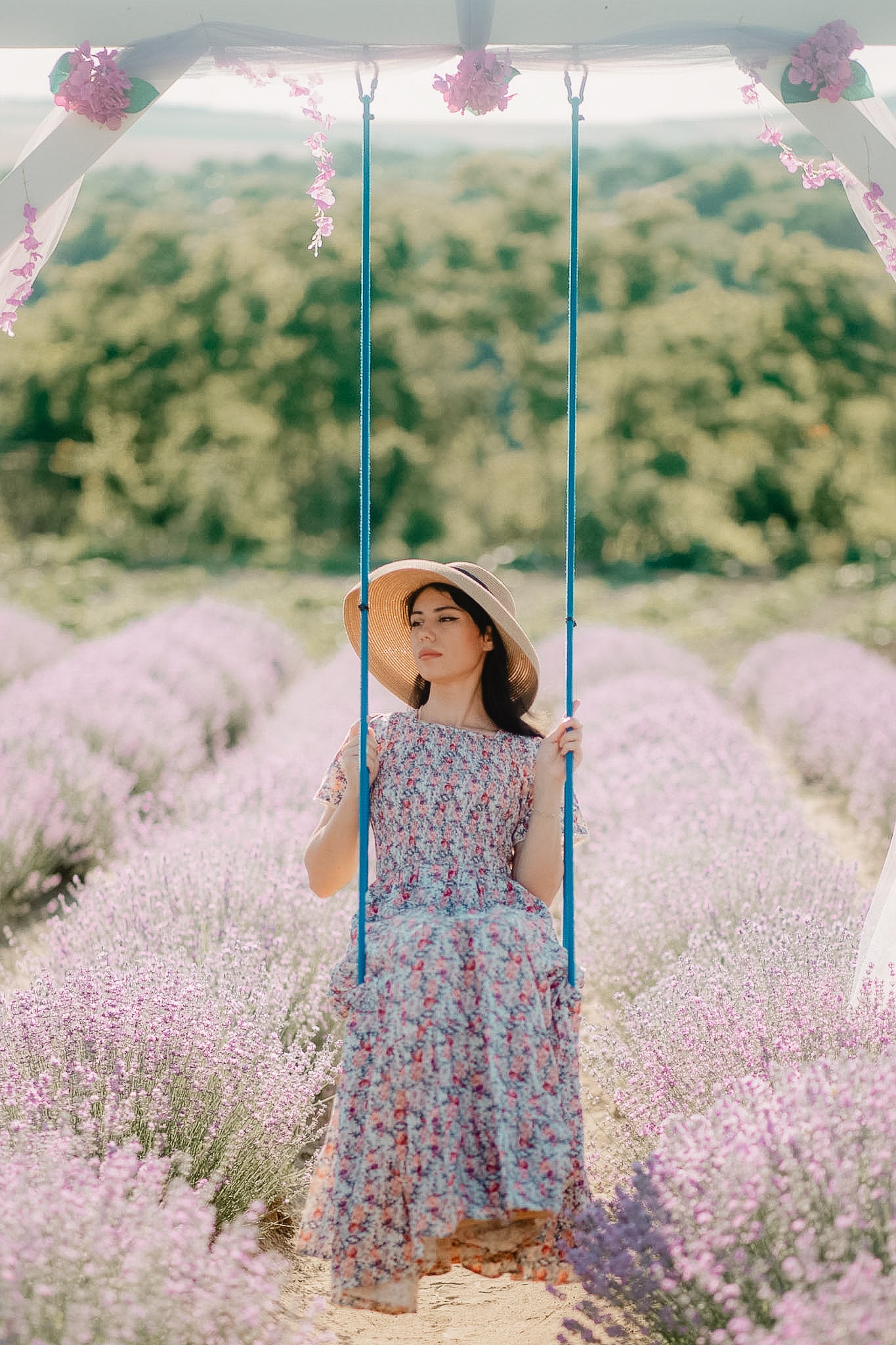 Watercolor Garden ~ Nightingale Dress
