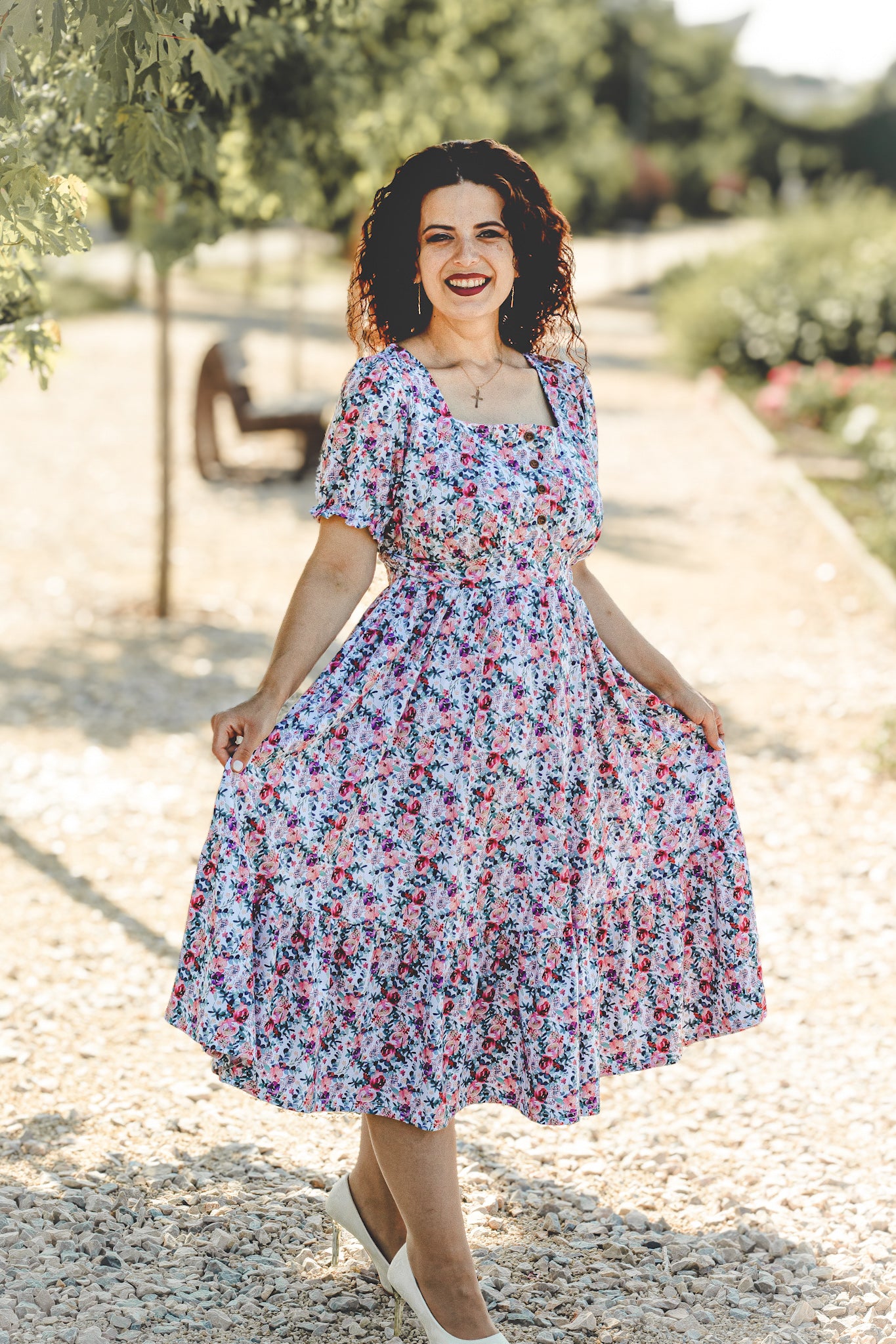 Watercolor Garden ~ Keepsake Midi