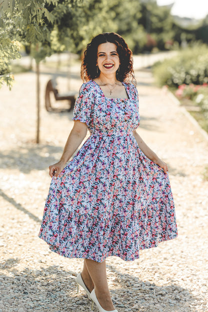 Watercolor Garden ~ Keepsake Midi