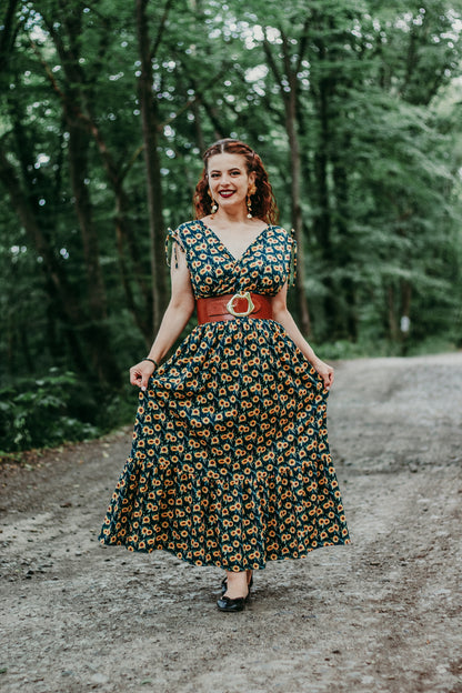 Prairie Sunflower ~ Amorette Dress