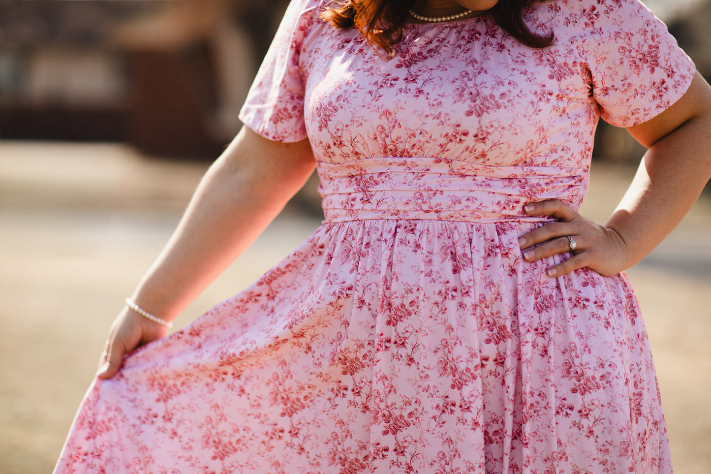 Tearose Toile ~ ~ Laureate Maxi