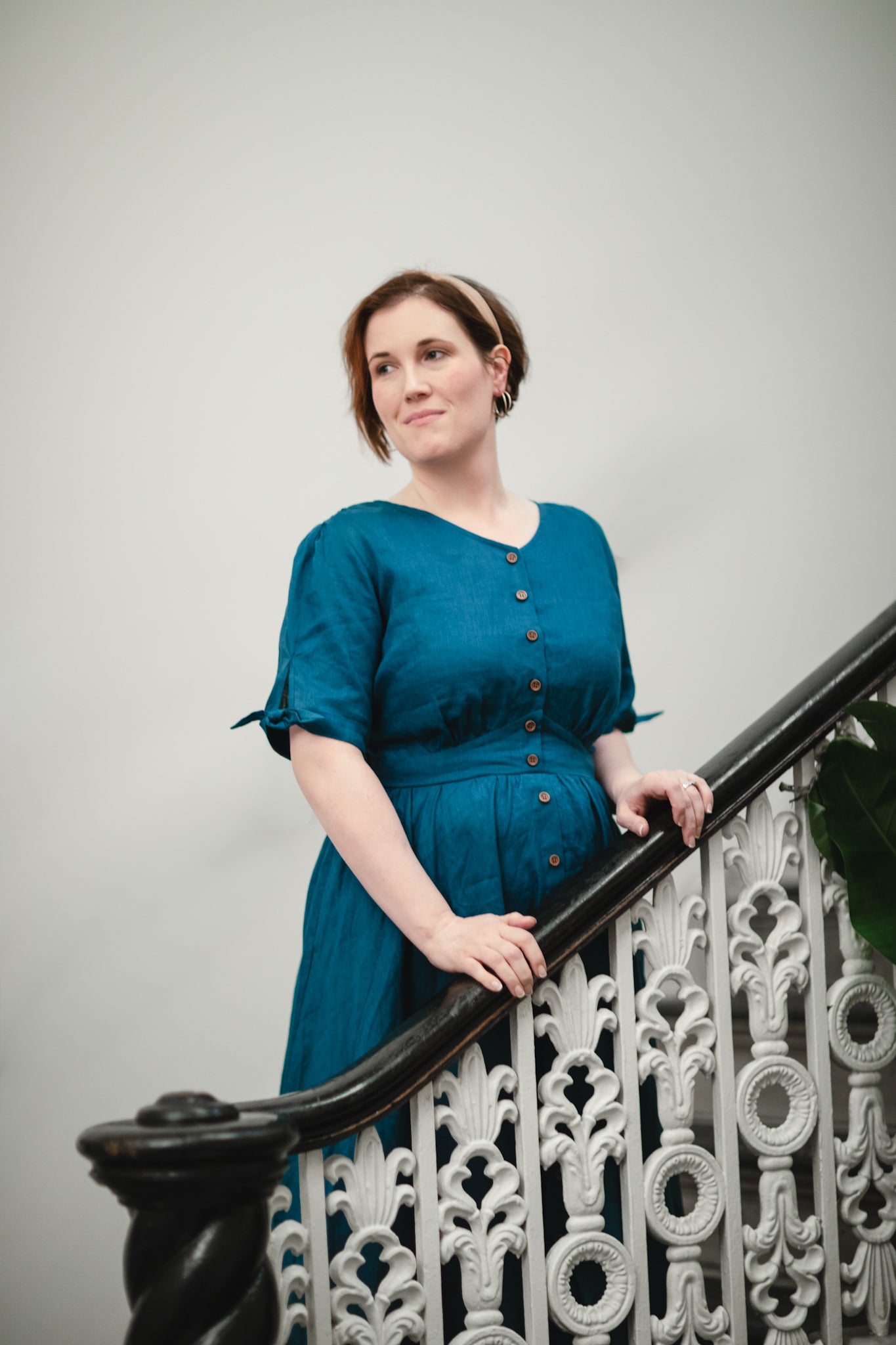 Timeless Teal ~ Hearthside Dress