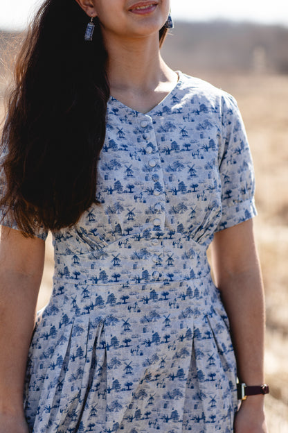 Bluebell Pastures ~ Meadowcourt Dress