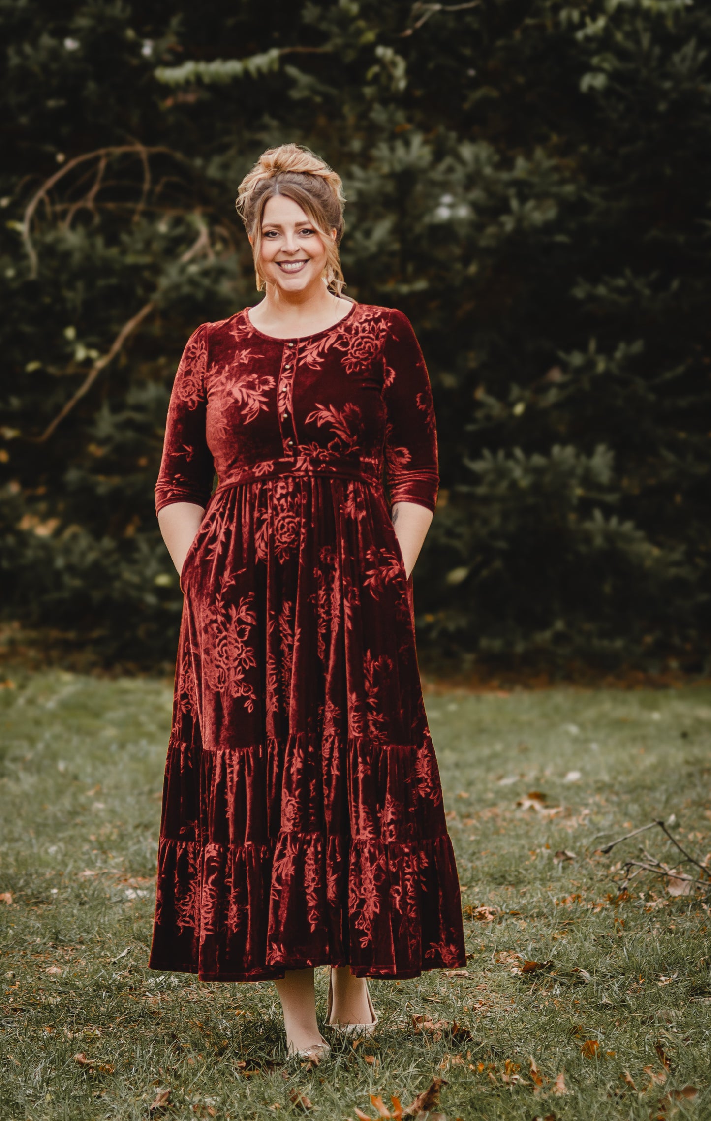 Cinnamon Rose ~ Hinterland Maxi