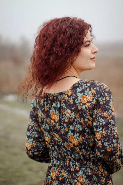 Amber Eclipse ~ Folklore Dress