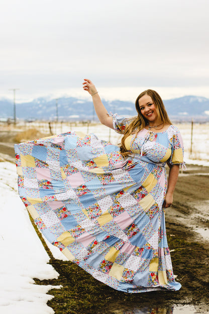 Cottage Calico ~ Folklore Maxi