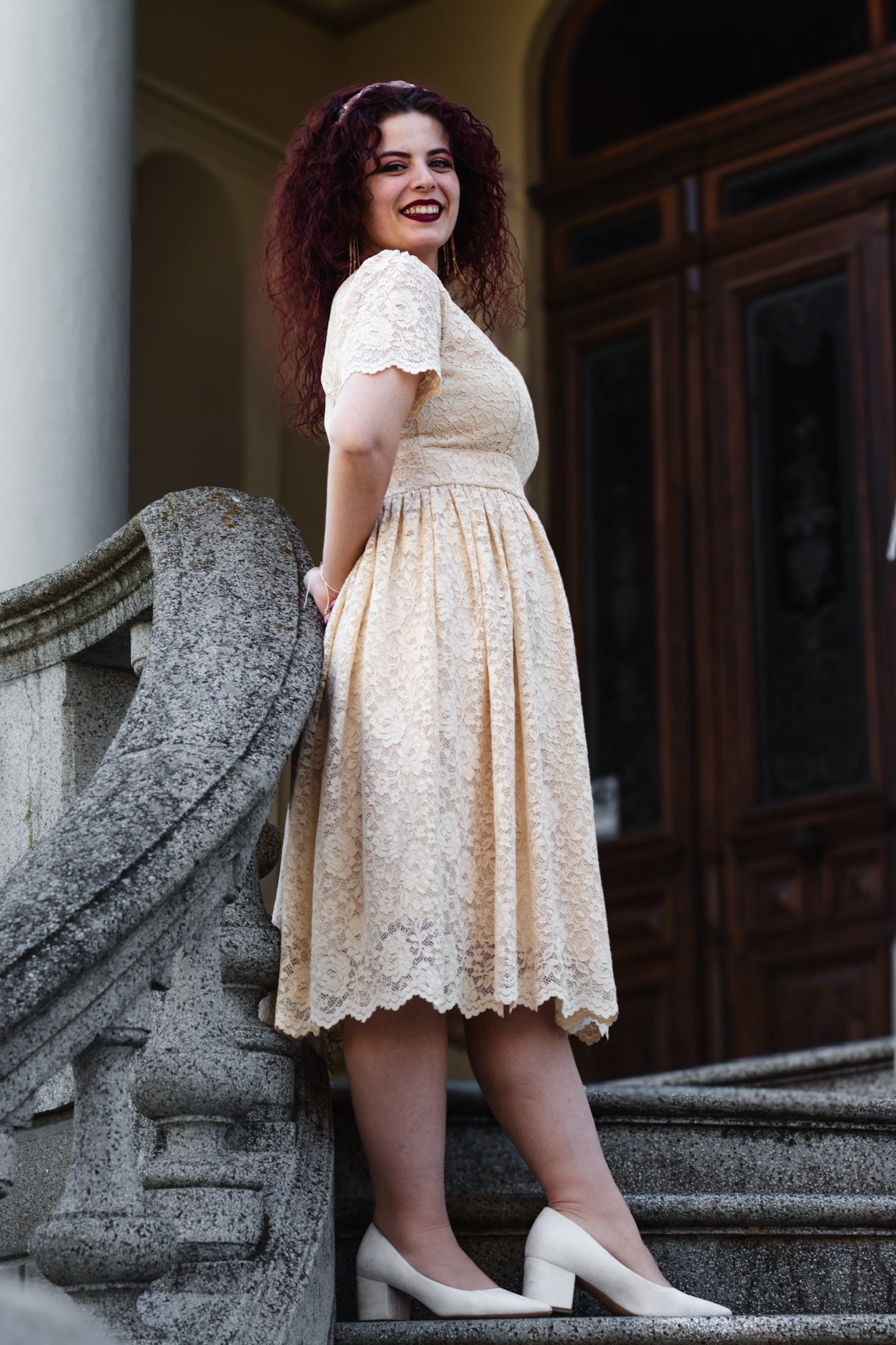 Alabaster ~ Everine Dress